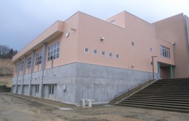 寺泊中学校武道場